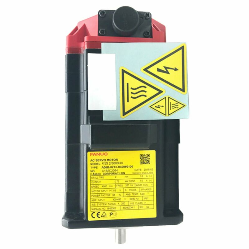 Fanuc A06B-0213-B400#0100 Neuer AC-Servomotor Expressversand