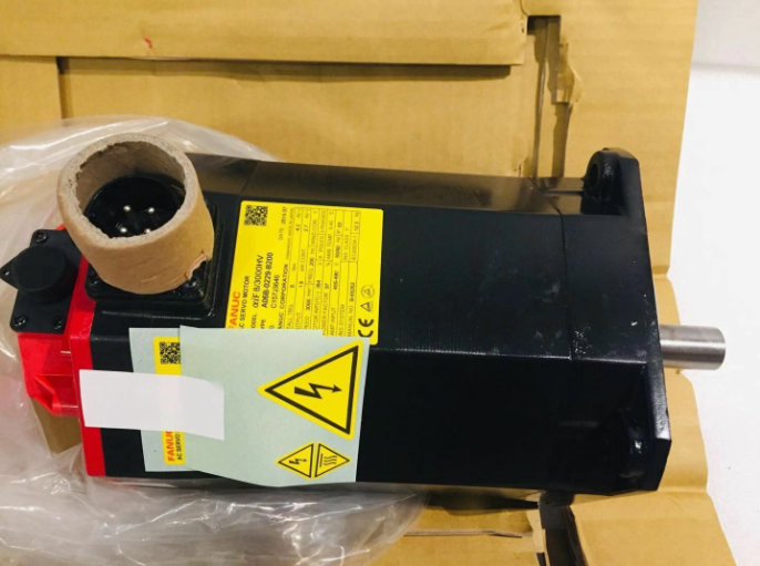 Neuer FANUC A06B-0229-B200 Servomotor 2.7AMP 3 PHASE 400-480 VAC