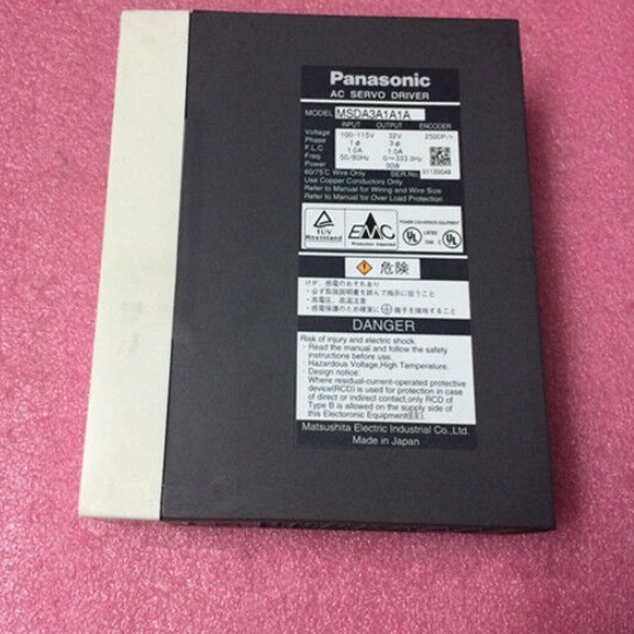 Panasonic MSDA3A1A1A Minas A-Serie 30-W-AC-Servotreiber Panasonic MSDA3A1A1A Minas A-Serie 30-W-AC-Servotreiber