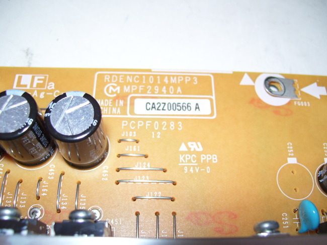 SHARP 52 \"PN-E521 PN-E60 RDENC1014MPP3 MPF2940A PCPF0283 Netzteil