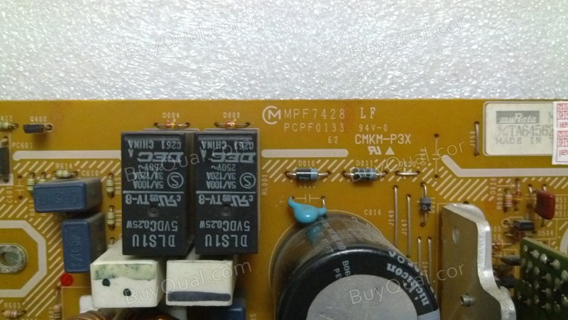 Hitachi 42HDS69 Netzteil Teilenummer: MPF7428 LF Gold PCPF0133