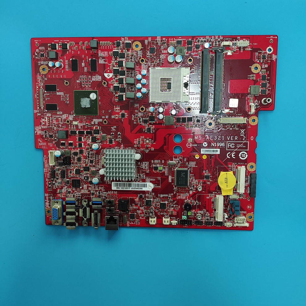 Gebrauchte MSI MSAE321 Mainboard MS-AE321 VER:2.0 Mainboard