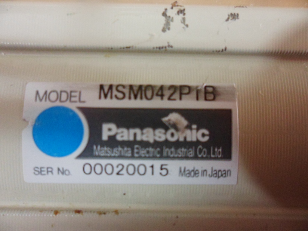 Panasonic AC Servomotor MSM042P1B Gebraucht Perfect Working