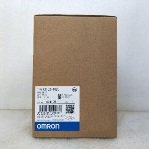 Neu In Box Omron NX102-1020 Serie Programmierbare CPU Einheit NX1021020