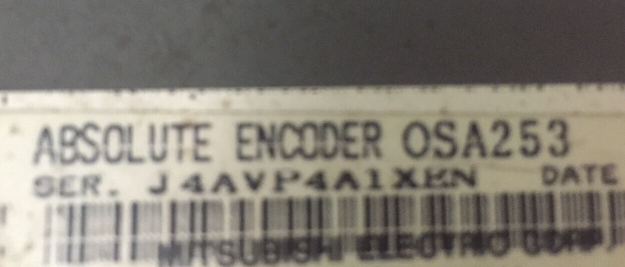 MITSUBISHI Absolut-Encoder OSA253 Getestet