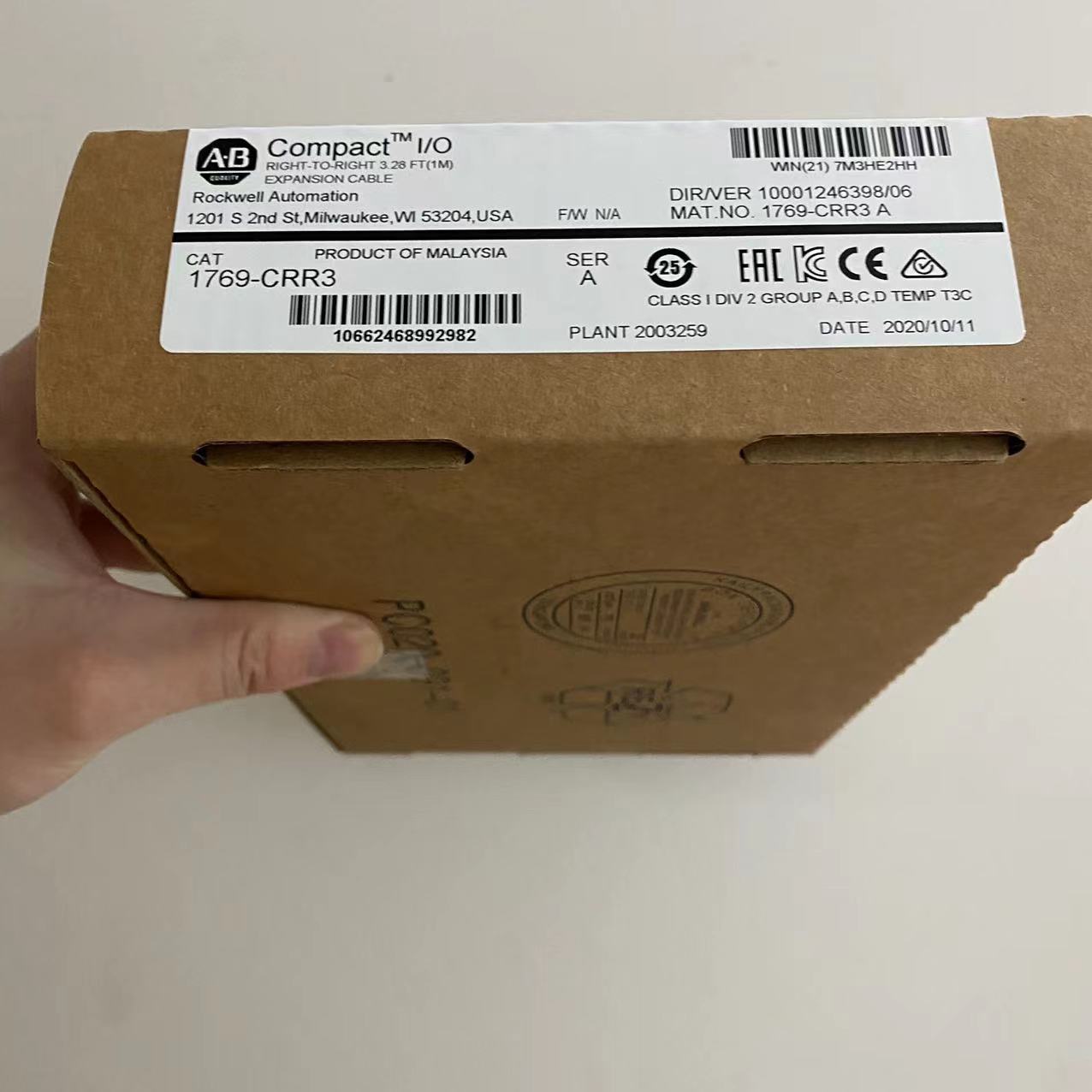 Neues CompactLogix I/O 1769-CRR3 1769-CRR3 Ser A Modul 1 Jahr Garantie#RX