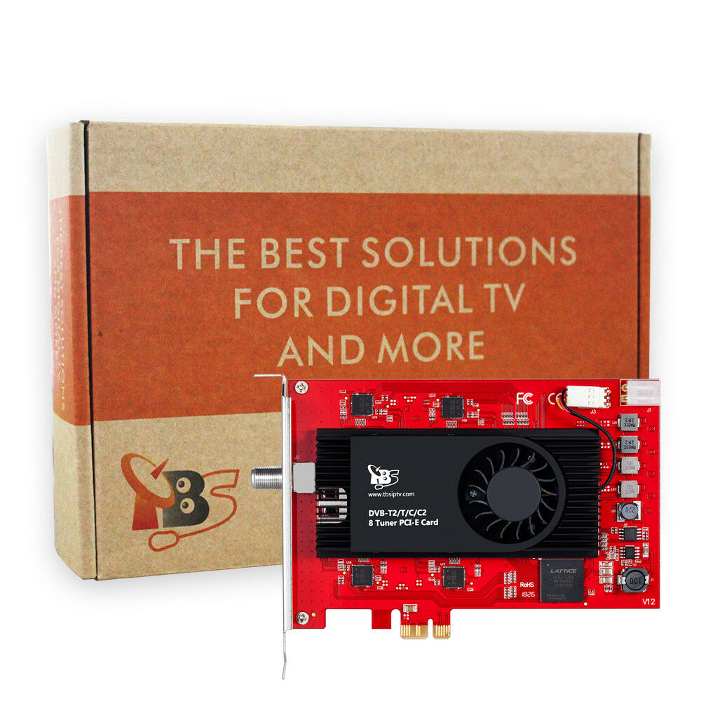 TBS6209 DVB-T2 C2 T ISDB-T 8 TV-Tuner PCIe-Karte DVB-T Terrestrisch
