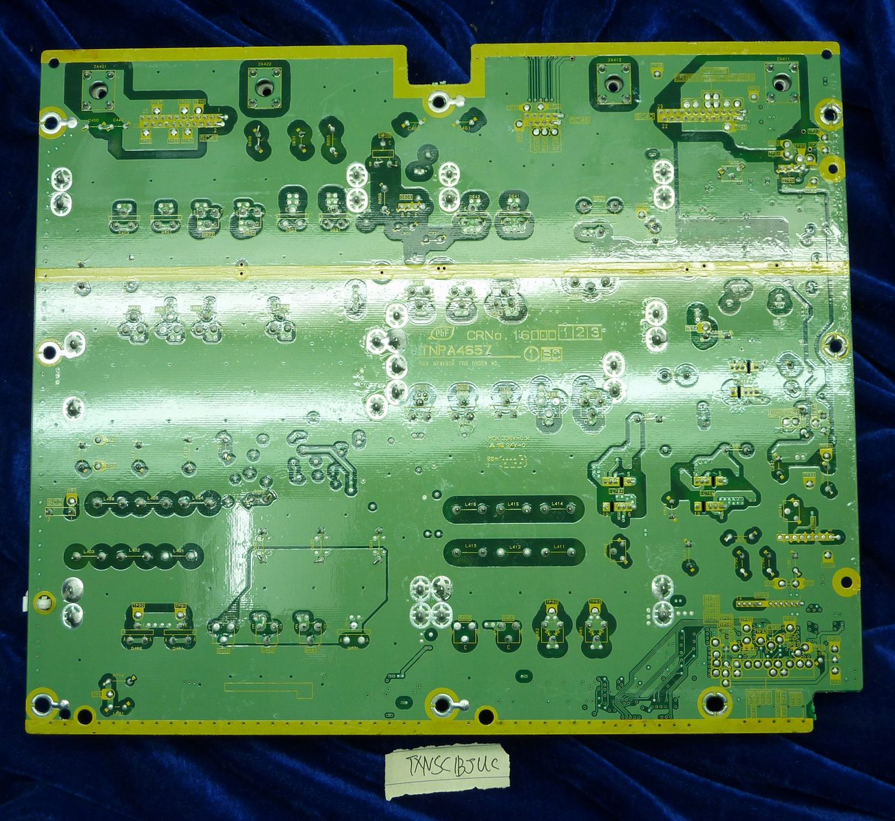 PANASONIC TNPA4657AB SC-KARTE TNPA4657 AB MODELL # TH-46PZ80U
