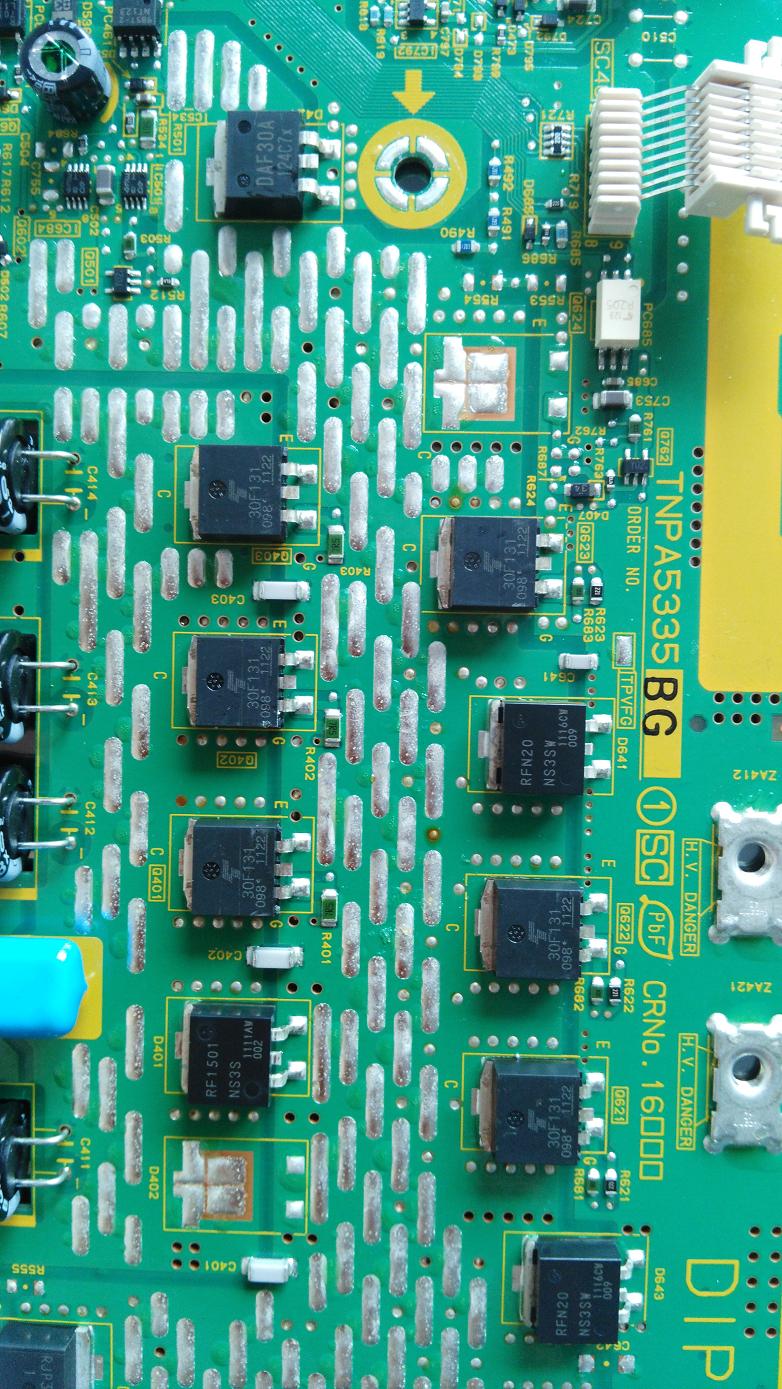 PANASONIC TH-P50ST30C TXNSC1MPUCB SC Board TNPA5335 BG