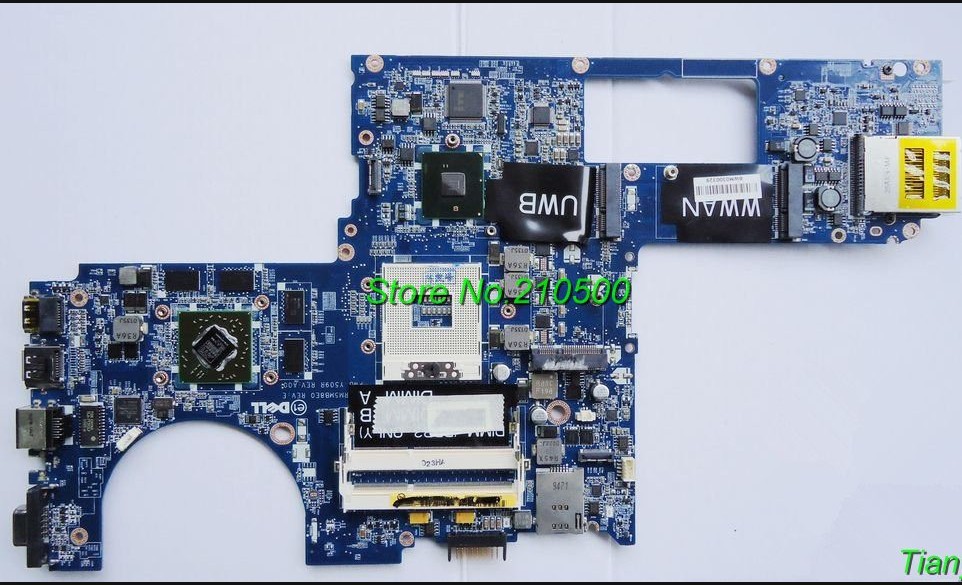Motherboard For DELL Studio XPS 1645 DA0RM5MB8E0 Y509R Mainboard