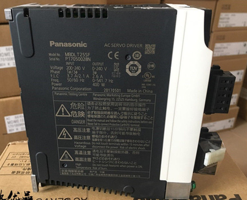 MSMF042L1U2M+MBDLT25SF AC Servo motor drive kits 60mm 400w 3000rpm 1.27N