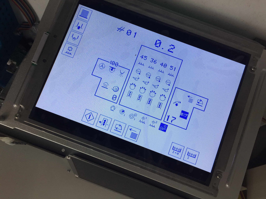 MD400F640PD2 Heidelberg 9,4\" CP Tronic Display Kompatibles LCD-Display