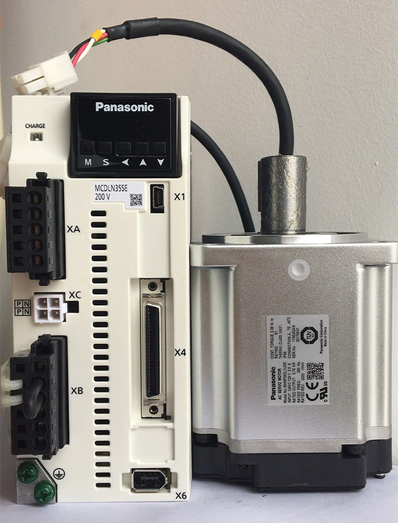 MHMF082L1U2M+MCDLN35SE Panasonic AC Servomotor-Antriebssätze 80mm 750w 3000rpm 2.4Nm