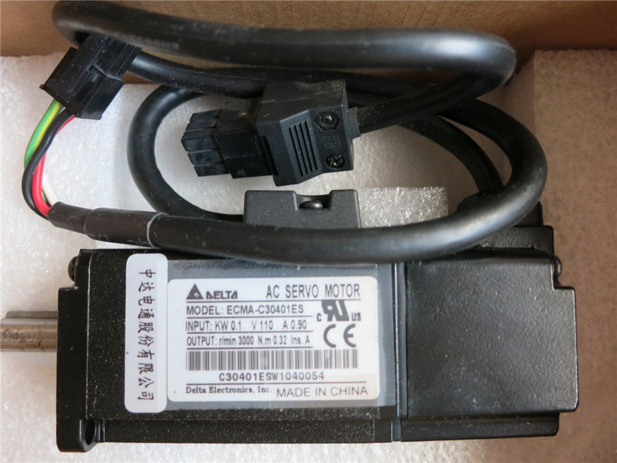 ECMA-C30401ES+ASD-A0121-AB Delta 100W 3000RPM 0.32N. M AC Servomotor Antrieb
