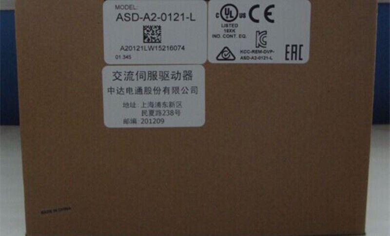 ECMA-CA0401GS + ASD-A2-0121-LDELTA Absolutwertgeber AC-Servomotor-Treiberkits 0.1kW 3000rpm 0.32Nm 40mm Rahmen