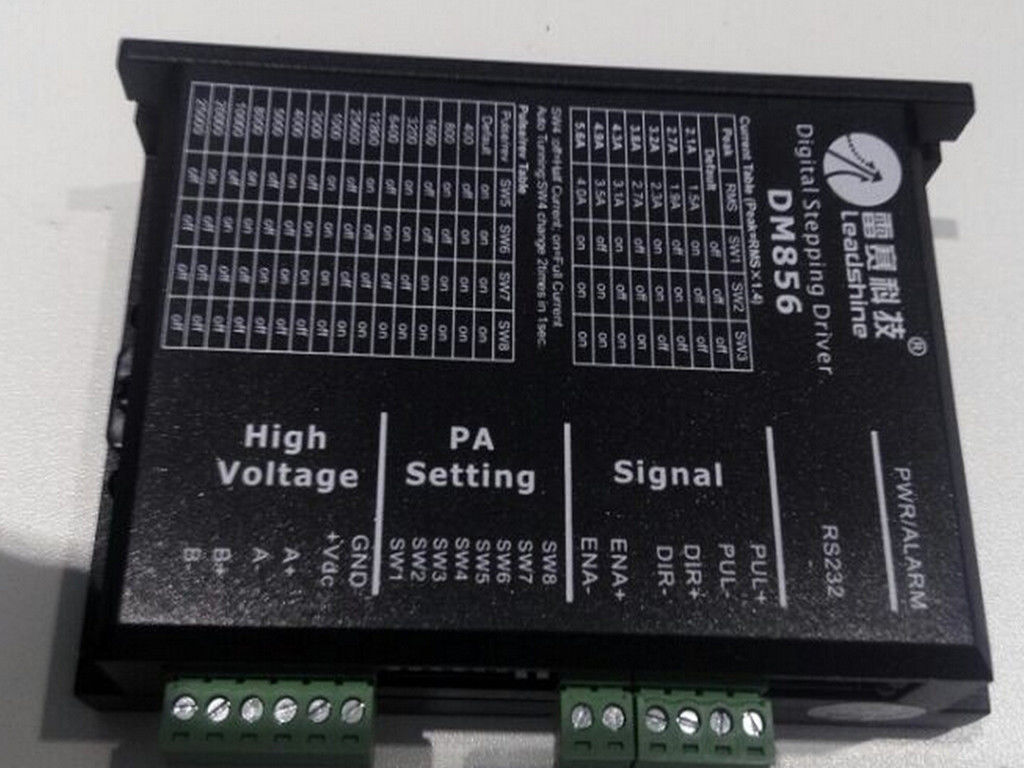NEMA23 NEMA34 2phasestepper motor mikroschrittantrieb DM856 leadshine 24 V-80 V DC 5.6A