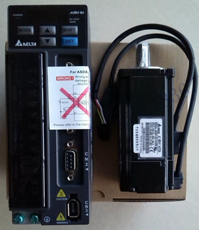 ECMA-C20604SS + ASD-B2-0421-B DELTA 0,4 kW 3000 U/min 1,27 Nm Servomotorantrieb