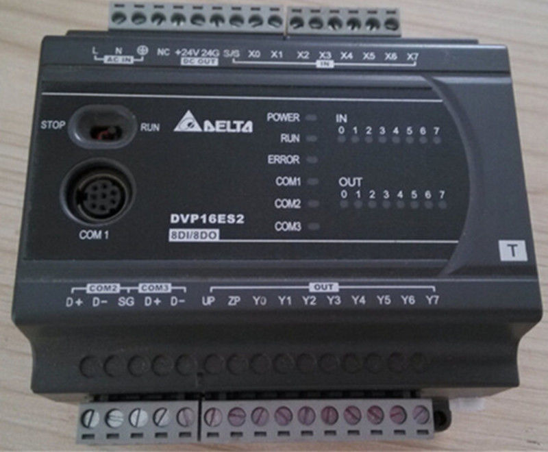 DVP16ES200T Delta ES2-Serie Standard-SPS DI 8 DO 8 Transistor 100–240 VA