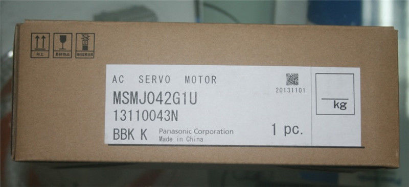 MSMJ042G1U A5 AC Servo Motor 400w 3000rpm 1.3N.m 60mm frame AC200V 20-bi