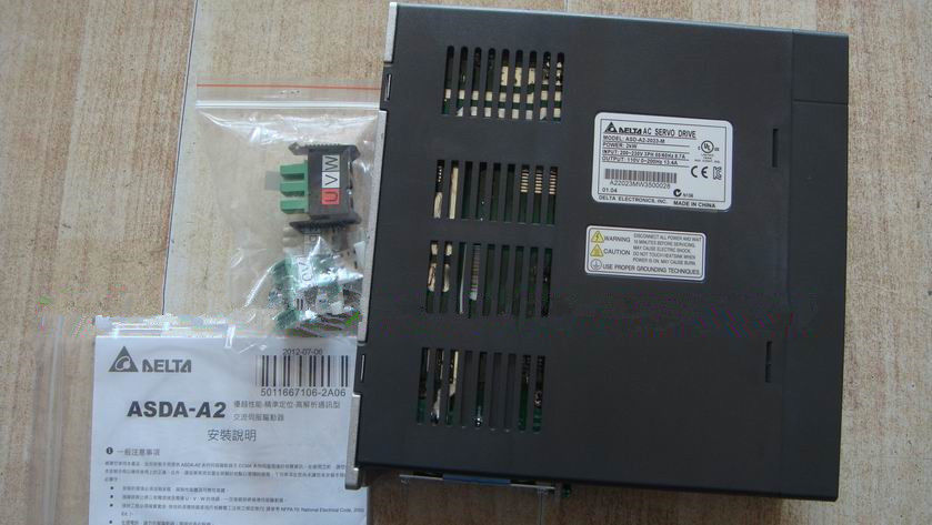 ECMA-C11020RS+ASD-A2-2023-M DELTA AC Servomotor Treiber Kit 2.0kw 3000rp