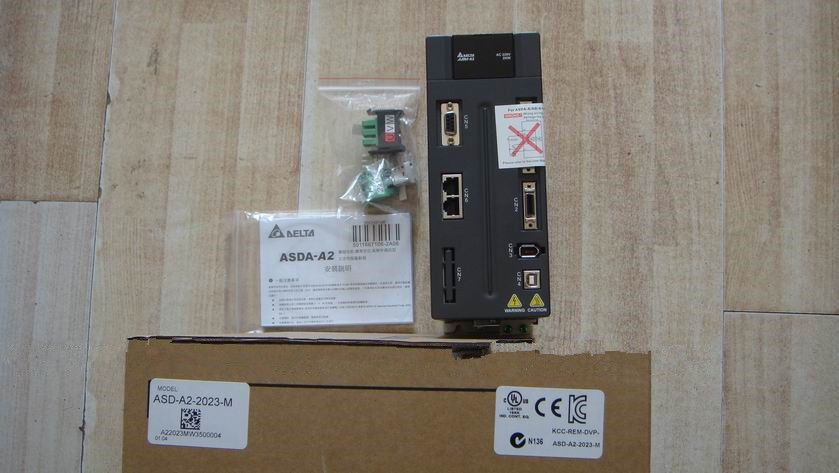 ECMA-C11020RS+ASD-A2-2023-M DELTA AC Servomotor Treiber Kit 2.0kw 3000rp