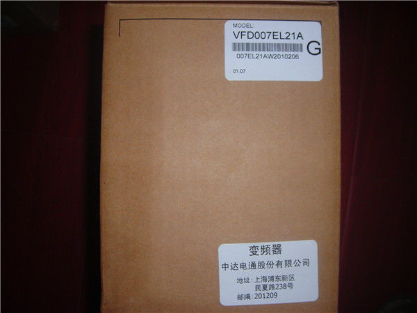 VFD007EL21A DELTA VFD Inverter Frequenzumrichter 750W 1HP 1PHASE 220V