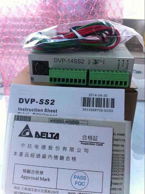 DVP14SS211R Delta SS2 Series Standard PLC DI 8 DO 6 Relay 24VDC new in b