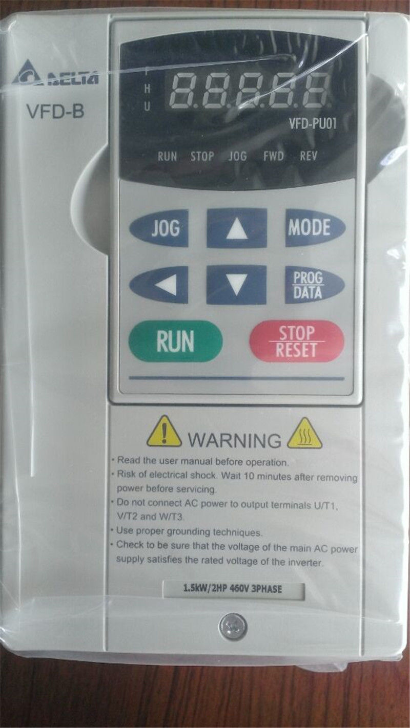 VFD015B43A DELTA VFD Inverter Frequency converter 1.5kw 2HP 3 PHASE 380V