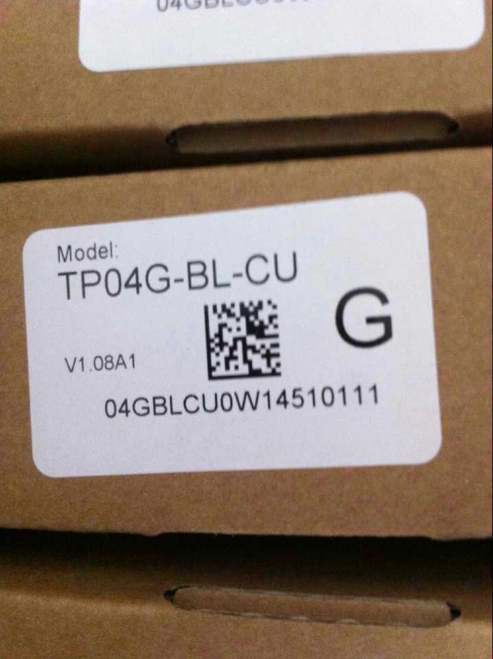 TP04G-BL-CU Delta Text Panel HMI STN LCD single color 4 Lines Display mo