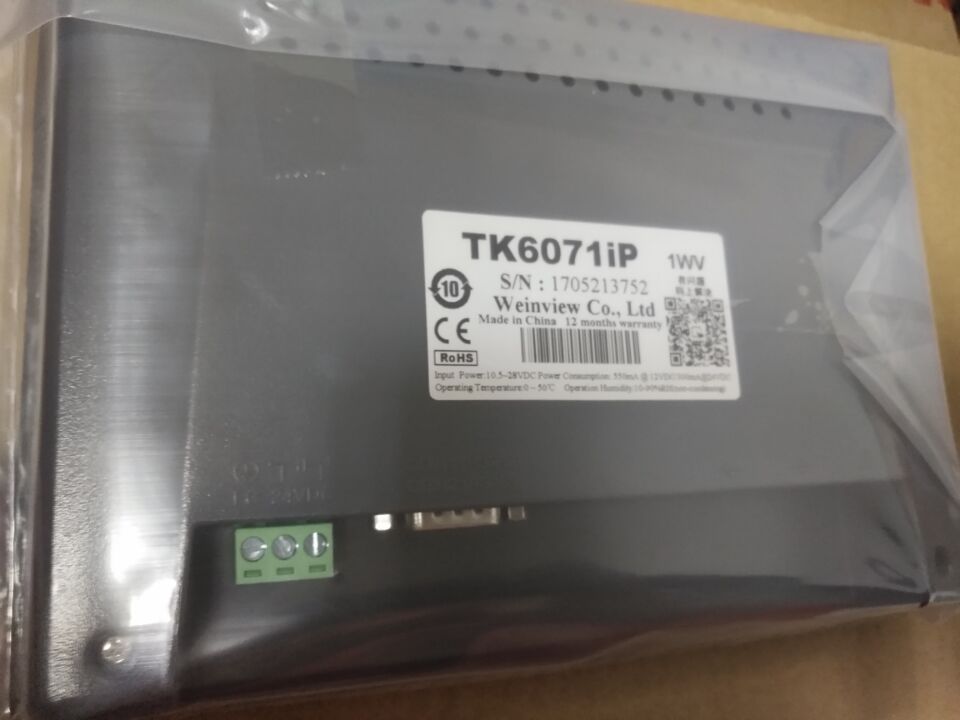 TK6071iP Weinview HMI Touch Screen 7inch 800*480 new in box replace old