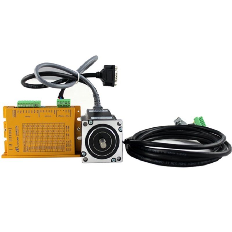 NEMA23 2N.m 3-Phasen-Easy-Servo Schrittmotorantriebskit CNC DC