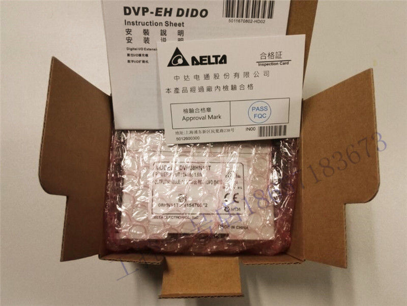 DVP08HN11T Delta EH2/EH3 Series PLC Digital Module DO 8 Transistor new i