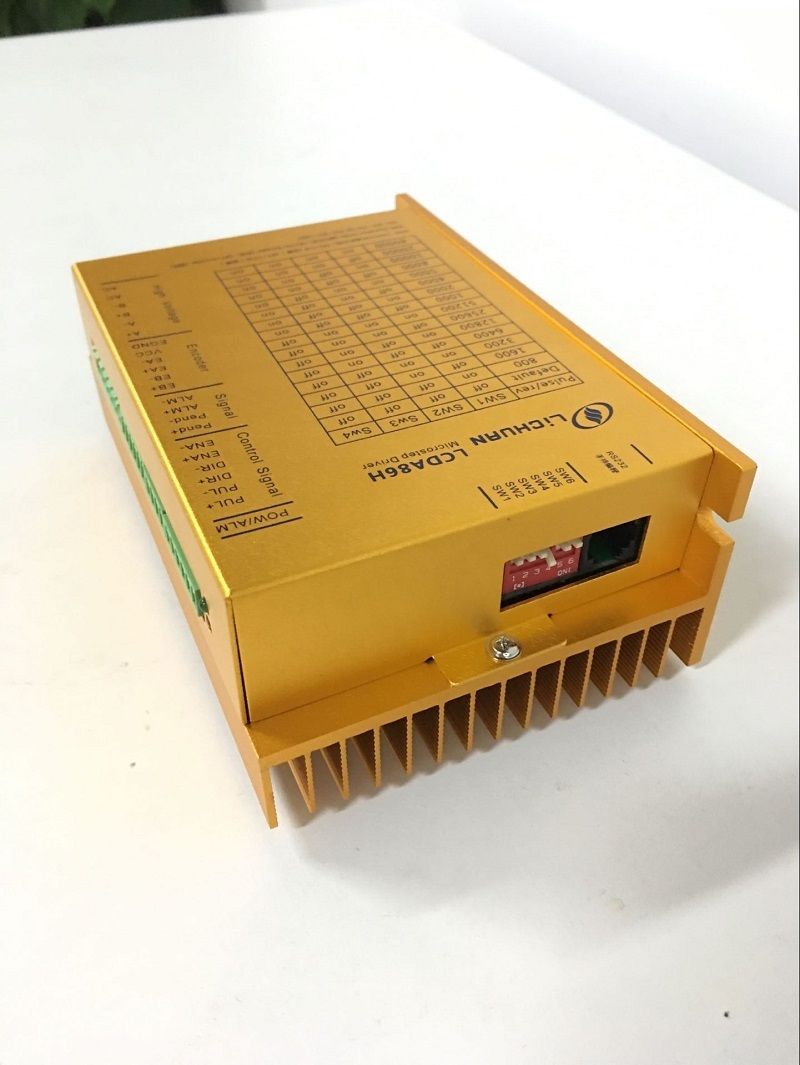 NEMA34 10N.m 2phaseasy servo Closed-Loop-Schrittmotor-Antriebskit CNC AC20-75V LCDA86H + LC86H2128