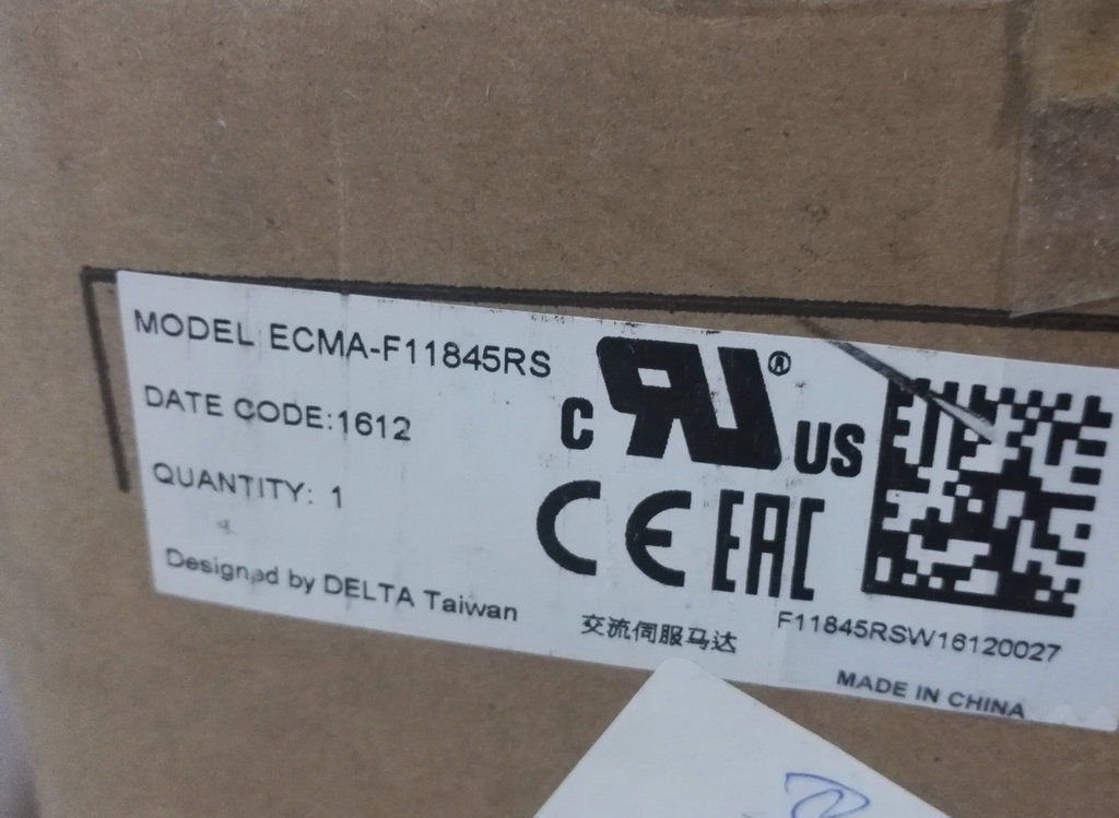 ECMA-F11845RS+ASD-A2-4523-M DELTA servo motor driver kit 4.5kw 1500rpm 2