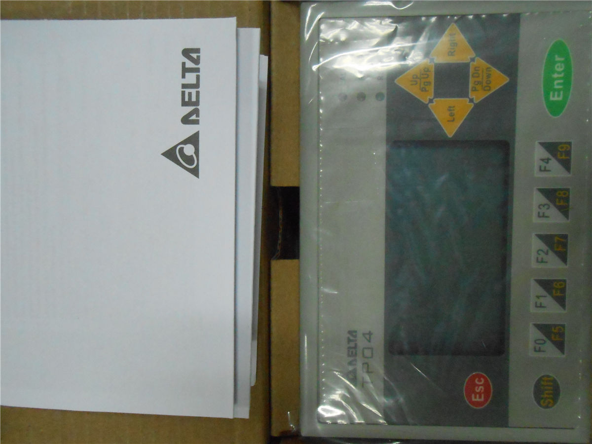 TP04G-AS2 Delta Text Panel HMI STN LCD single color 4 Lines Display mode