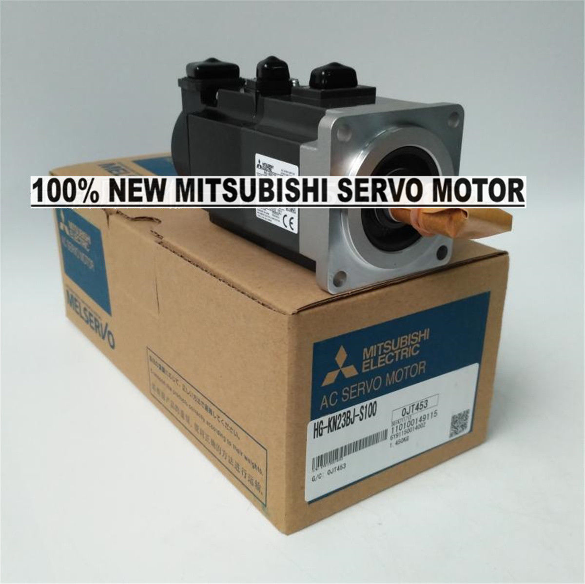 Neuer Mitsubishi 200W Servomotor HG-KN23BJ-S100 HGKN23BJS100