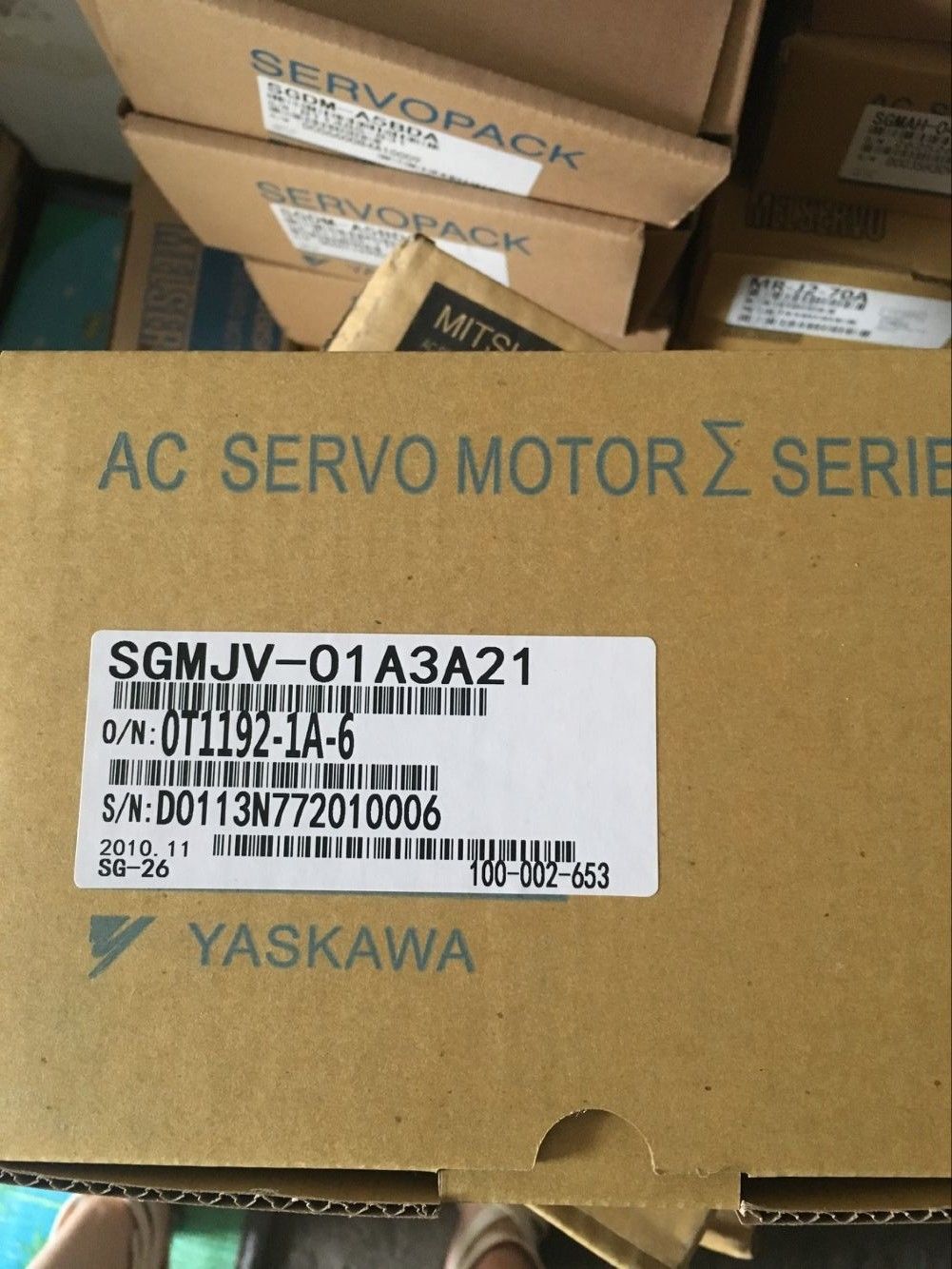 Neu Yaskawa 200VAC 100W SERVO MOTOR SGMJV-01A3A21 SGMJV01A3A21