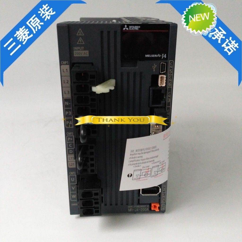 Mitsubishi MELSERVO J4 2 kW Servoantrieb MR-J4-200A MRJ4200A