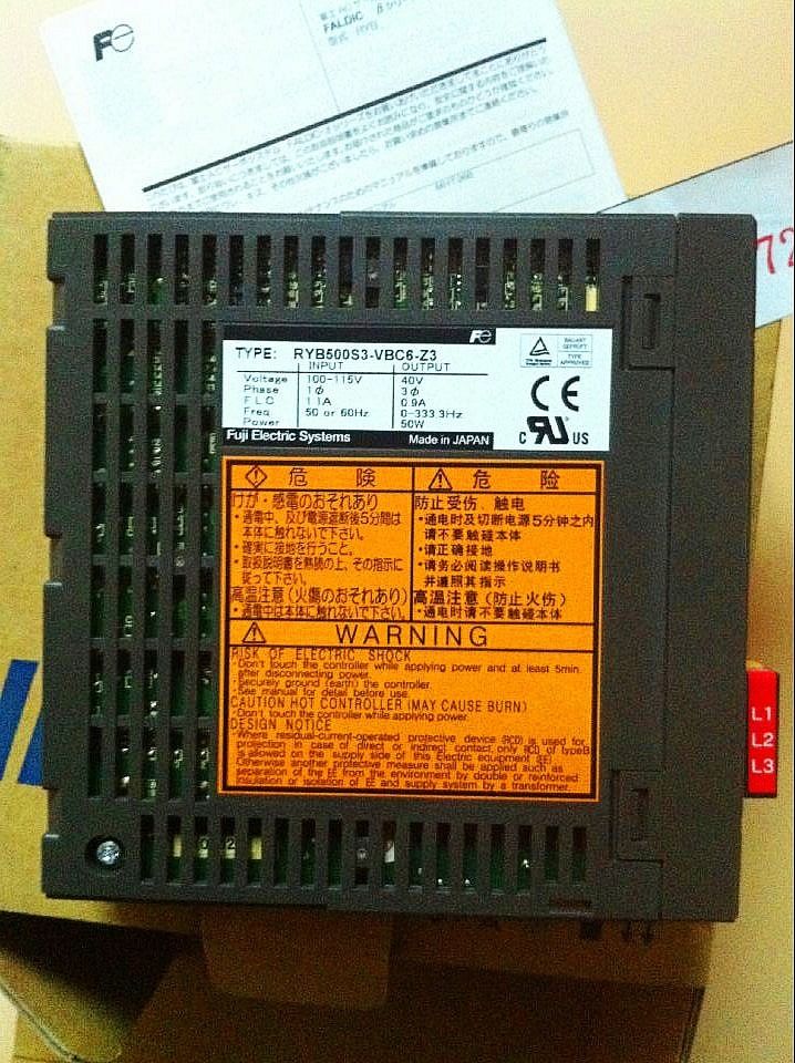 NEW&ORIGINAL AC SERVO DRIVER RYB500S3-VBC6-Z3