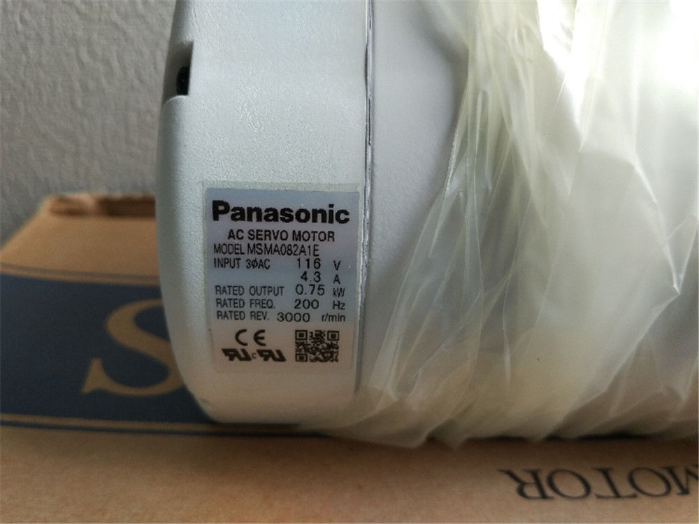 Neuer PANASONIC 0,8 kW 3000 U/min AC-Servomotor MSMA082A1E