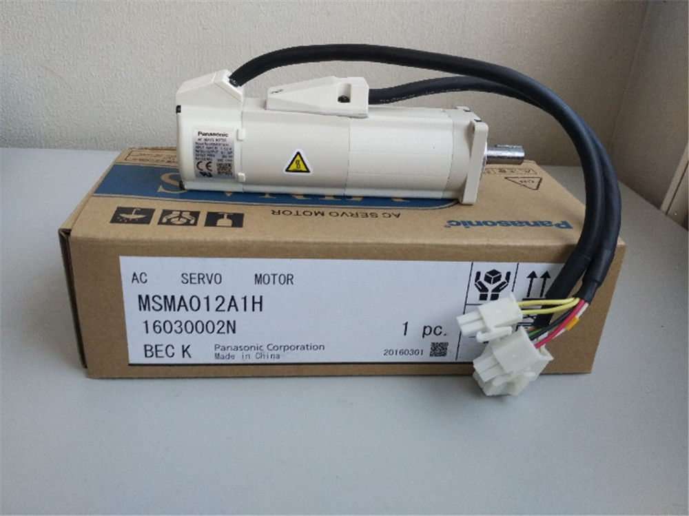 New PANASONIC 100W 200V AC Servo motor MSMA012A1H