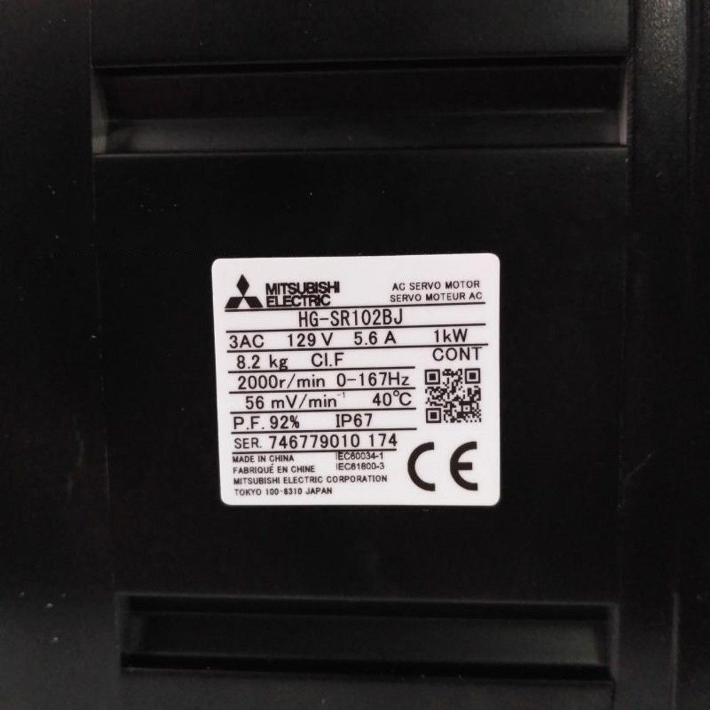 Neuer Mitsubishi SERVOMOTOR HG-SR102BJ im Karton HGSR102BJ