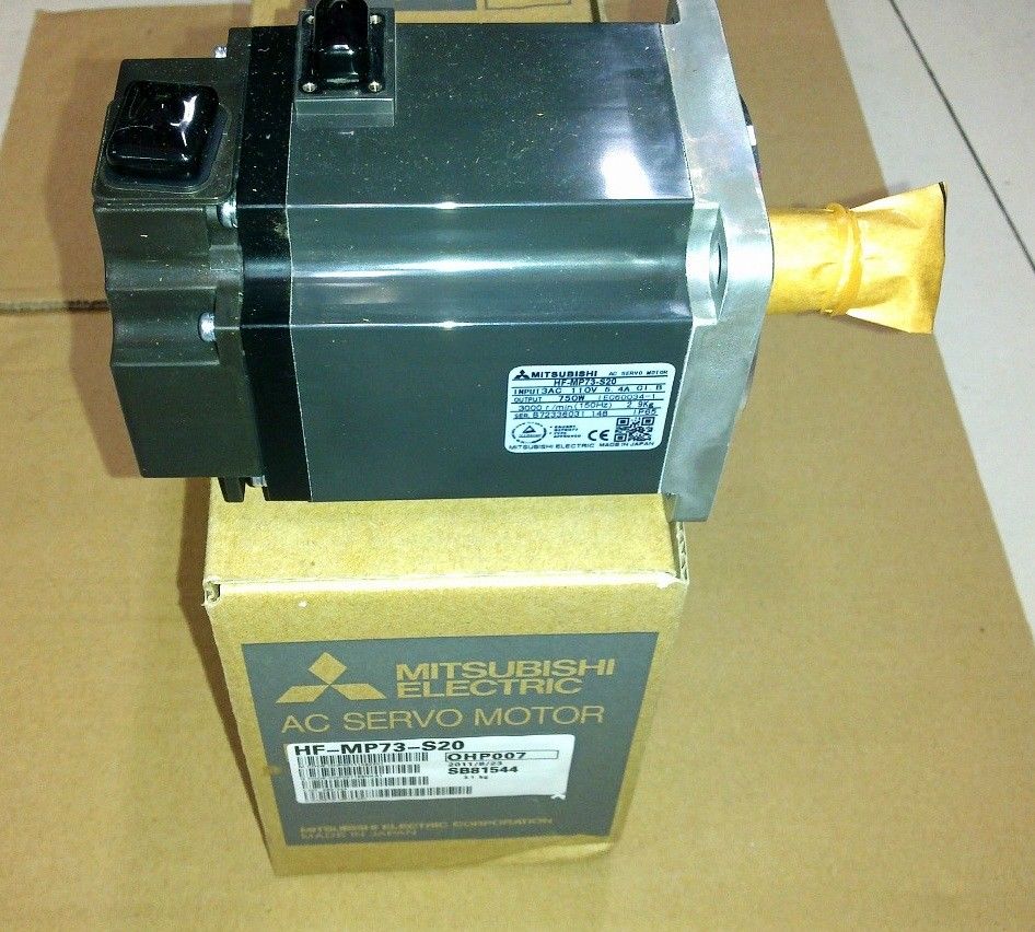 NEU Mitsubishi Servomotor HF-MP73-S20 im Gehäuse HFMP73S20