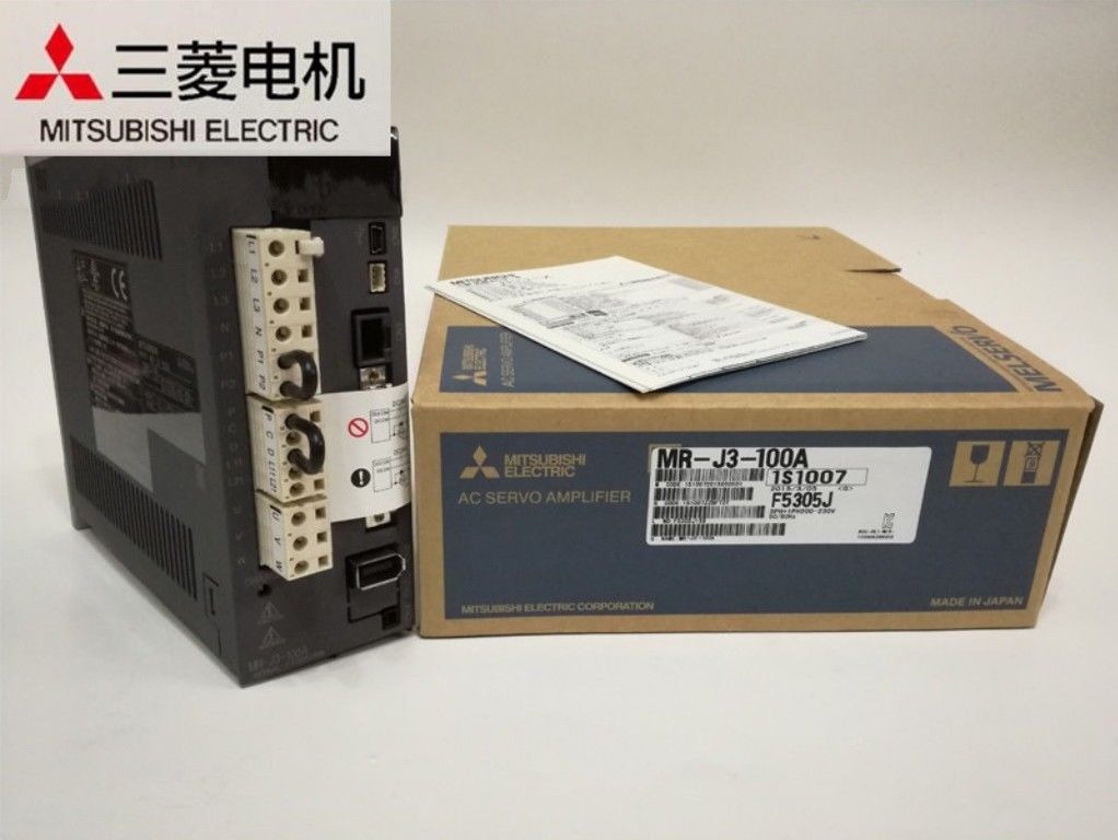 Brandneuer Mitsubishi Servoantrieb MR-J3-100A In Box MRJ3100A