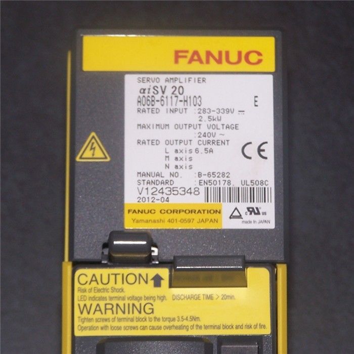 NEW&ORIGINAL ORIGINAL A06B-6117-H103 FANUC A06B-6117-H103 SERVO AMPLIFIER