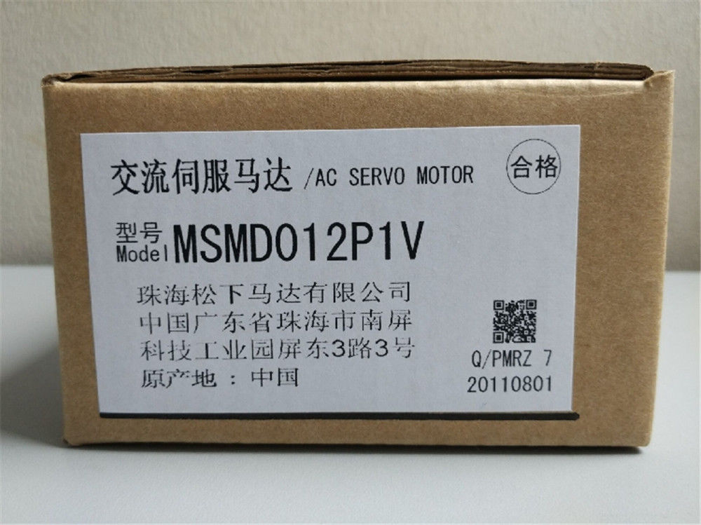 NEUER PANASONIC AC-Servomotor MSMD012P1V im Karton