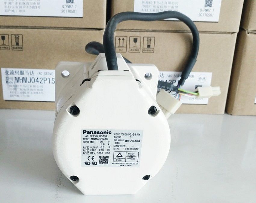 NEUER UND ORIGINALER PANASONIC AC SERVOMOTOR MQMA022A1G