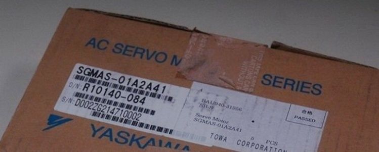 NEU & ORIGINAL Yaskawa Elektrische Sigma SGMAS-01A2A41 AC Servo Motor im Kasten
