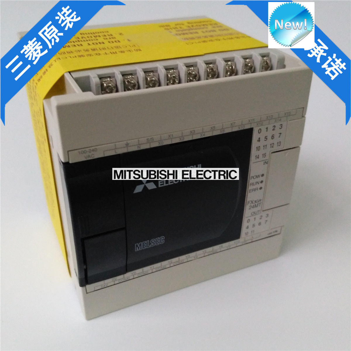 Neue Mitsubishi SPS FX3GA-24MT-CM In Box FX3GA24MTCM