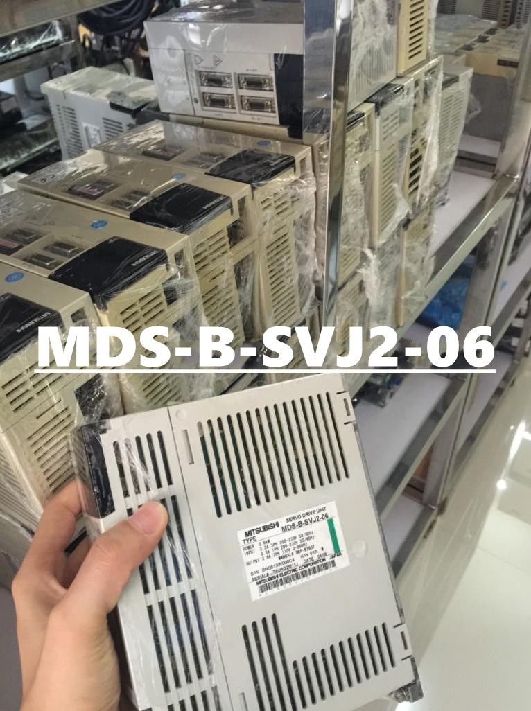 Gebrauchter 3-Phasen-Mitsubishi-Servoantrieb MDS-B-SVJ2-06 MDSBSVJ206